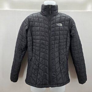 The North Face Women’s Thermoball Eco Quilted Puffer Jacket Black Size Small